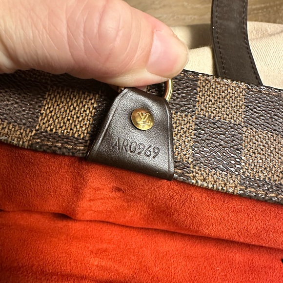 LOUIS VUITTON Parioli PM Damier Ebene Tote Shoulder Bag - Picture 10 of 11